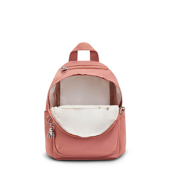 Kipling Delia Mini Ryggsekk Rosa | NO 1650SG